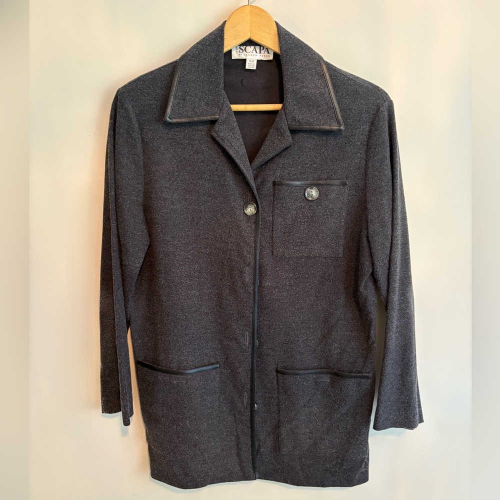 Scarpa Women's Dark Gray Blazer